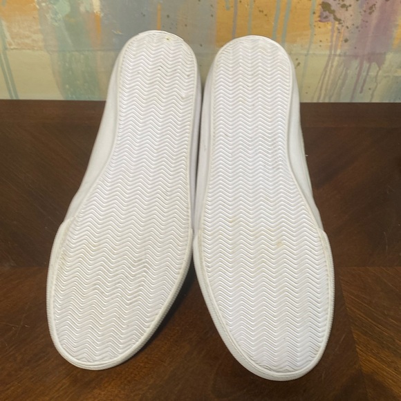 MCQ by Alexander McQueen Shallow VULC Hi Top Black Leather Canvas Mens 45/US 12 - Picture 6 of 8